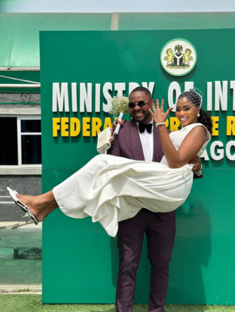 BBNaija’s Cross Legally Marries His Longtime Girlfriend in Court - OLORISUPERGAL MEDIA 