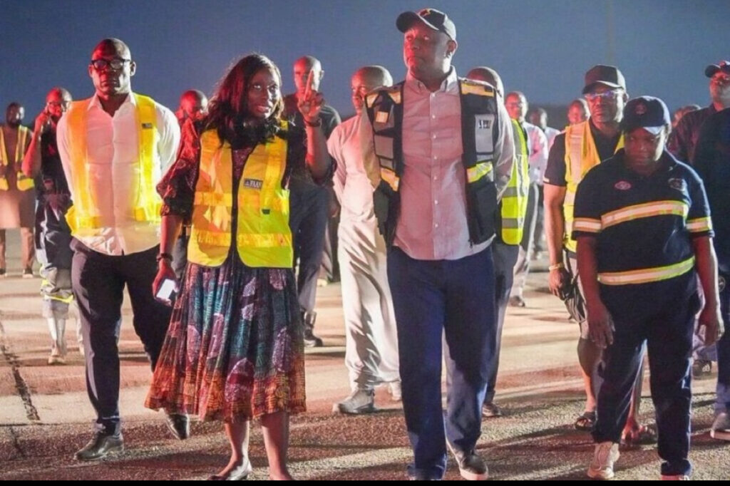 Festus Keyamo Visits Lagos After Fire Outbreak At MMIA Terminal 1 - OLORISUPERGAL MEDIA 