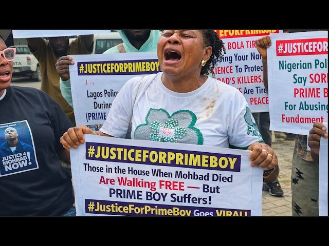 Protest In Lagos As Mohbad Remains Unburied Nearly Three Years After Death - OLORISUPERGAL MEDIA 