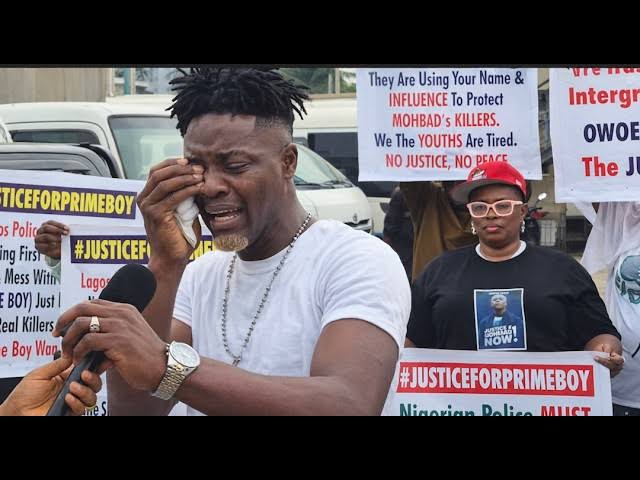 Protest In Lagos As Mohbad Remains Unburied Nearly Three Years After Death - OLORISUPERGAL MEDIA 