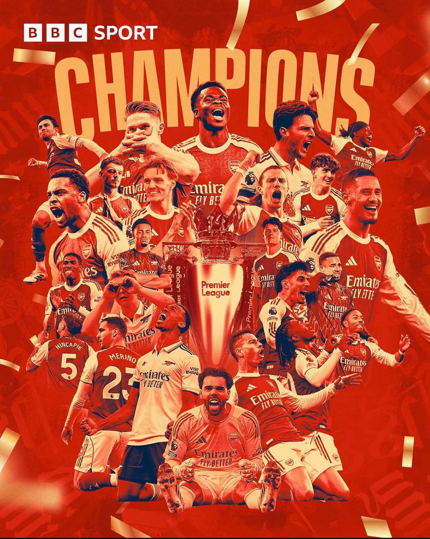 Arsenal Seal Premier League Glory After Manchester City Slip at Bournemouth