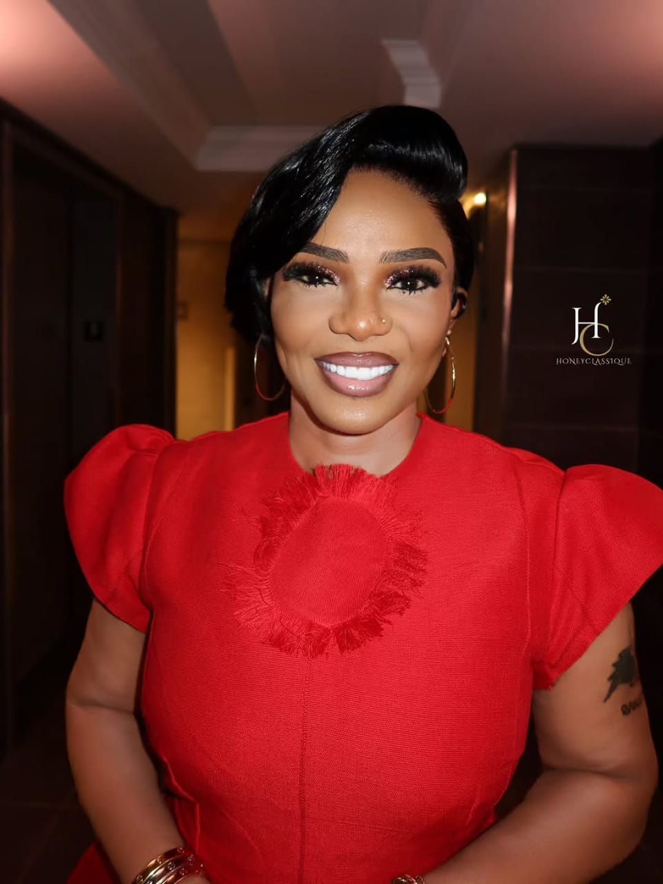 Iyabo Ojo Marks Love for Grandson Rakeem with New Tattoo Reveal