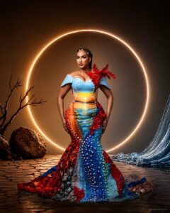 Juliet Ibrahim Makes a Powerful Statement Through Her Dress