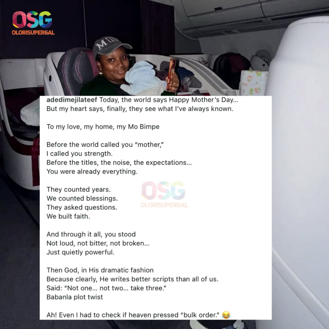 Lateef Adedimeji Melts Hearts With Emotional Mother’s Day Tribute to Wife, Mo Bimpe
