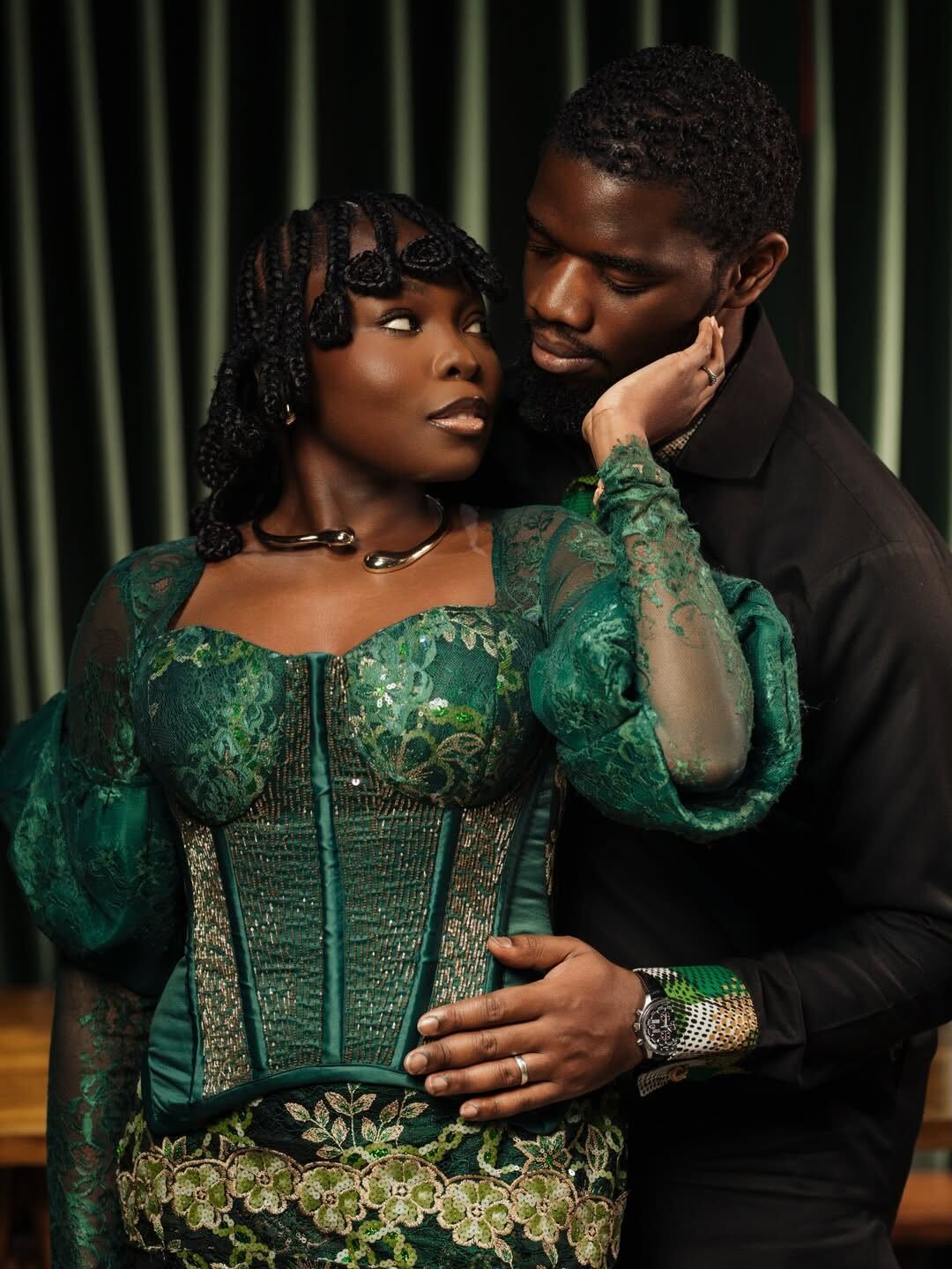 Sola Sobowale’s Daughter Olamide Ties The Knot In Traditional Wedding Ceremony