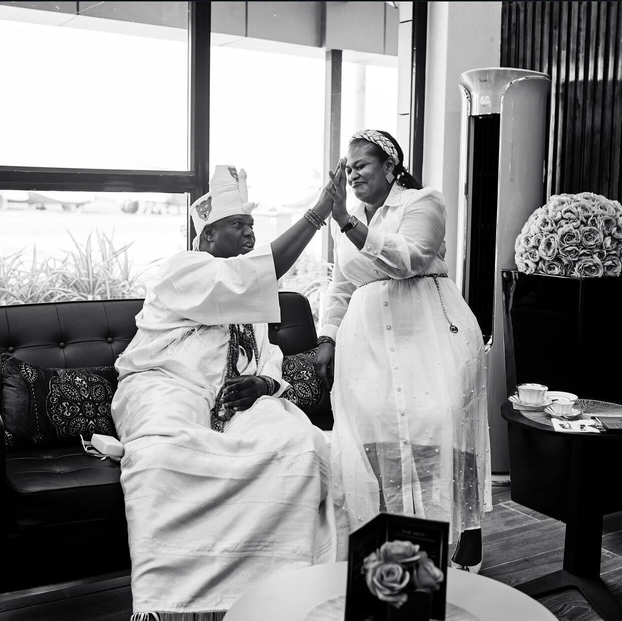 Royal Joy as Ooni of Ife Welcomes Twin Princes