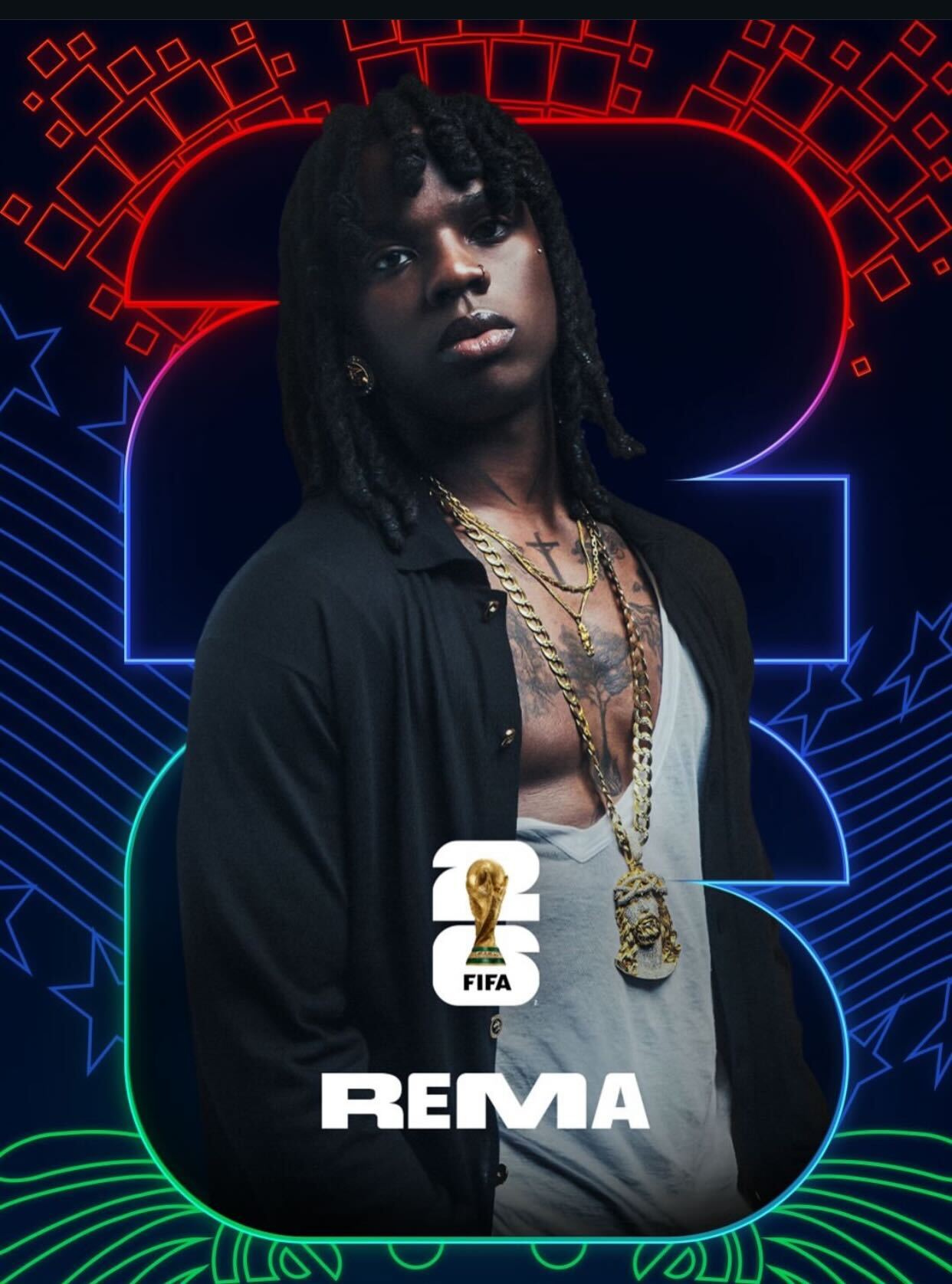 Rema Joins Star-Studded 2026 FIFA World Cup 2026 Opening Ceremony Lineup