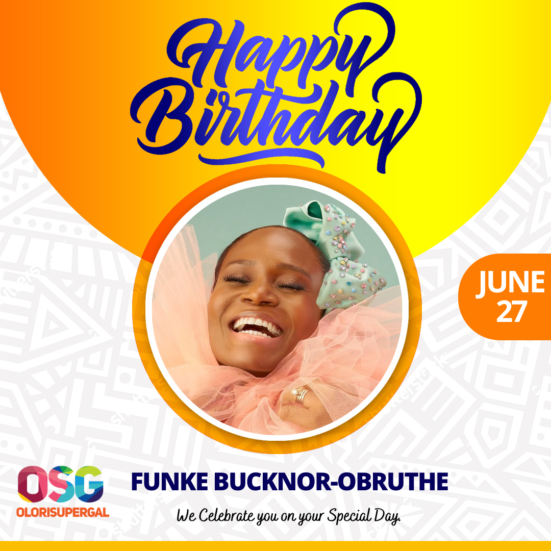 Happy 50th Birthday to the ever-inspiring Funke Bucknor-Obruthe
