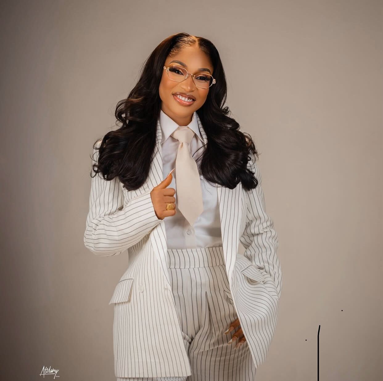 Tonto Dikeh Excited by Stunning Birthday Dress Ahead of Celebration