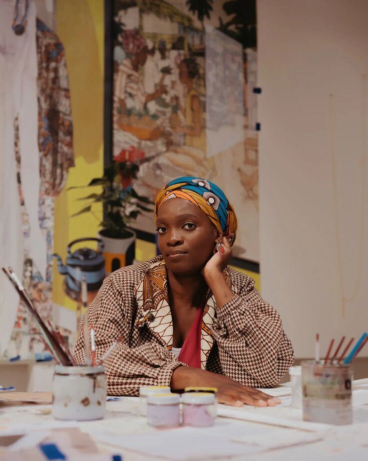 Nigerian Artist Njideka Akunyili Crosby Shares Journey Behind Obama Portraits