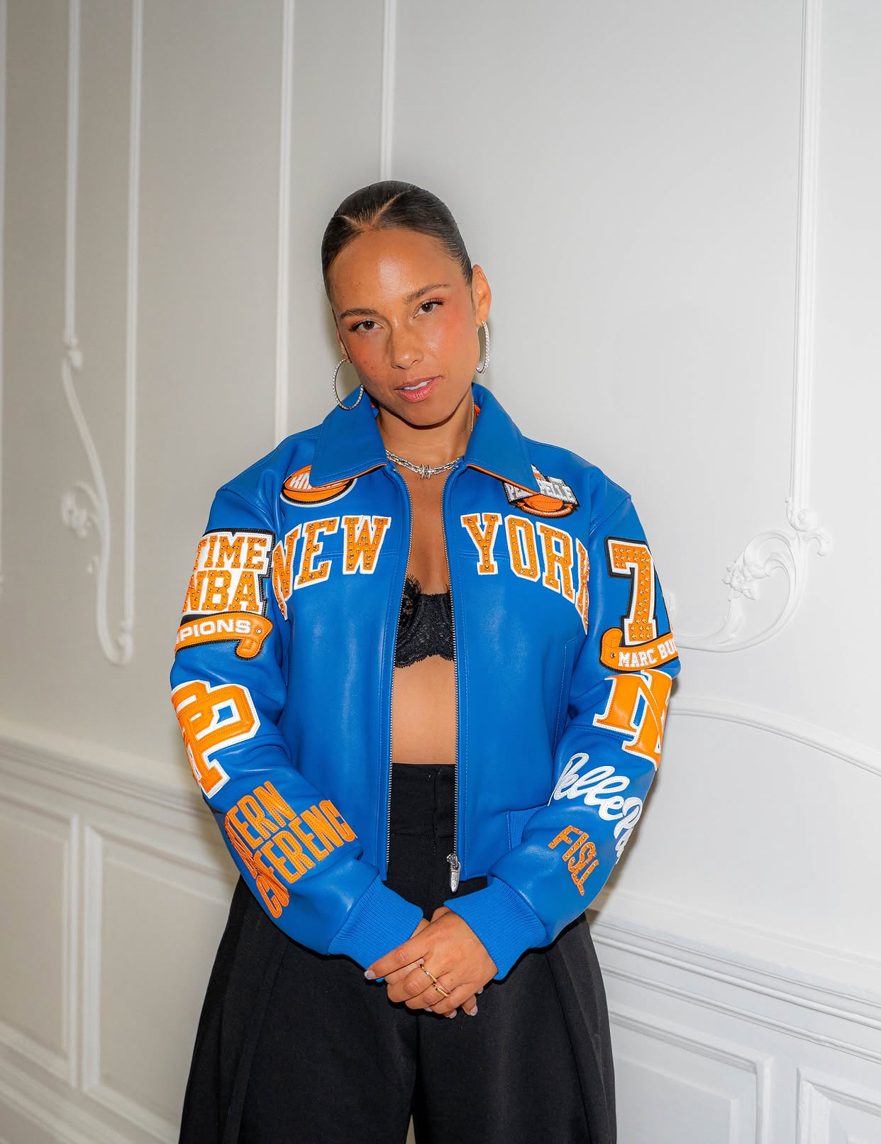 Alicia Keys Lights Up Knicks Championship Celebration at City Hall