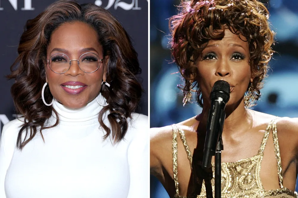 Oprah Winfrey Recalls Protecting Whitney Houston After On-Stage Fall During Talk Show Appearance
