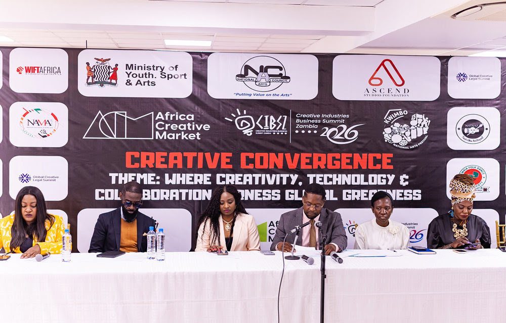 ZAMBIA ANNOUNCES HISTORIC TRIPLE-PLATFORM "CREATIVE CONVERGENCE" TO ACCELERATE AFRICA'S CREATIVE ECONOMY