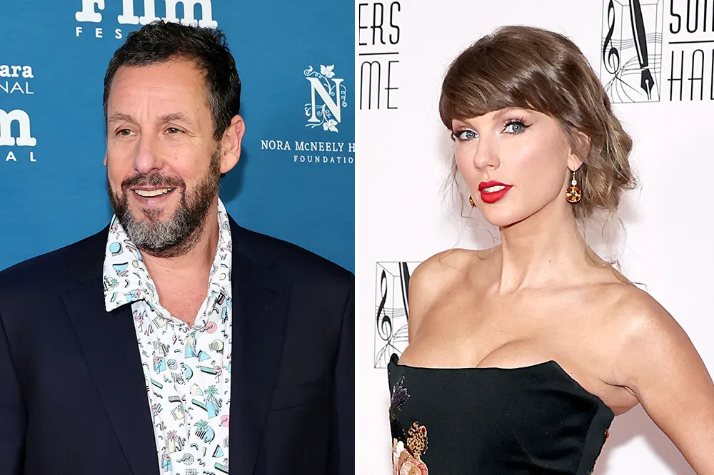 Adam Sandler’s Wedding Advice to Taylor Swift and Travis Kelce Was Simple: ‘Kiss Every Chance You Have