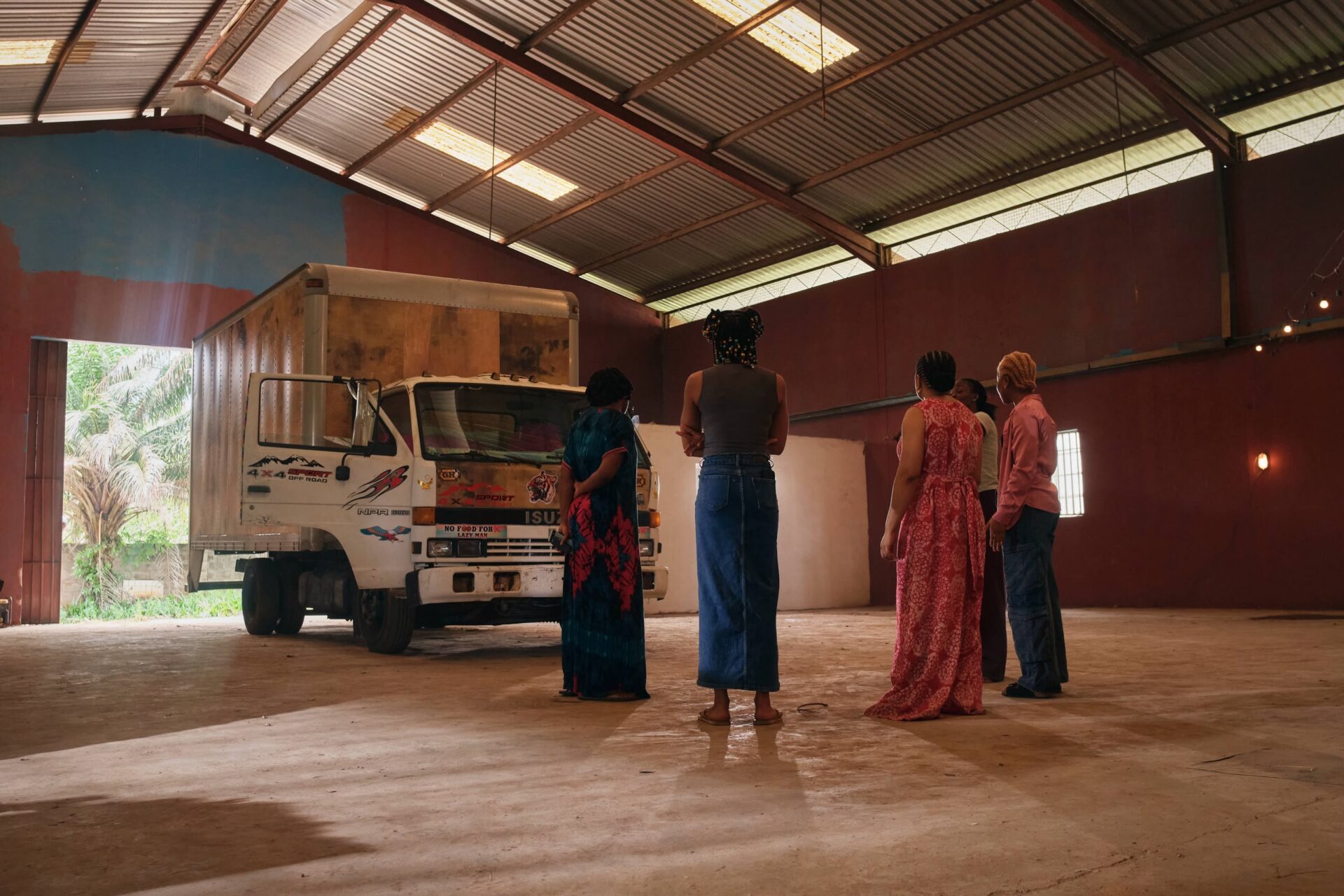 FIRST LOOK PHOTOS : SEE LATEEF ADEDEMEJI, LINDA EJIOFOR-SULEIMAN, OTHERS BTS BLACK MARKET SET