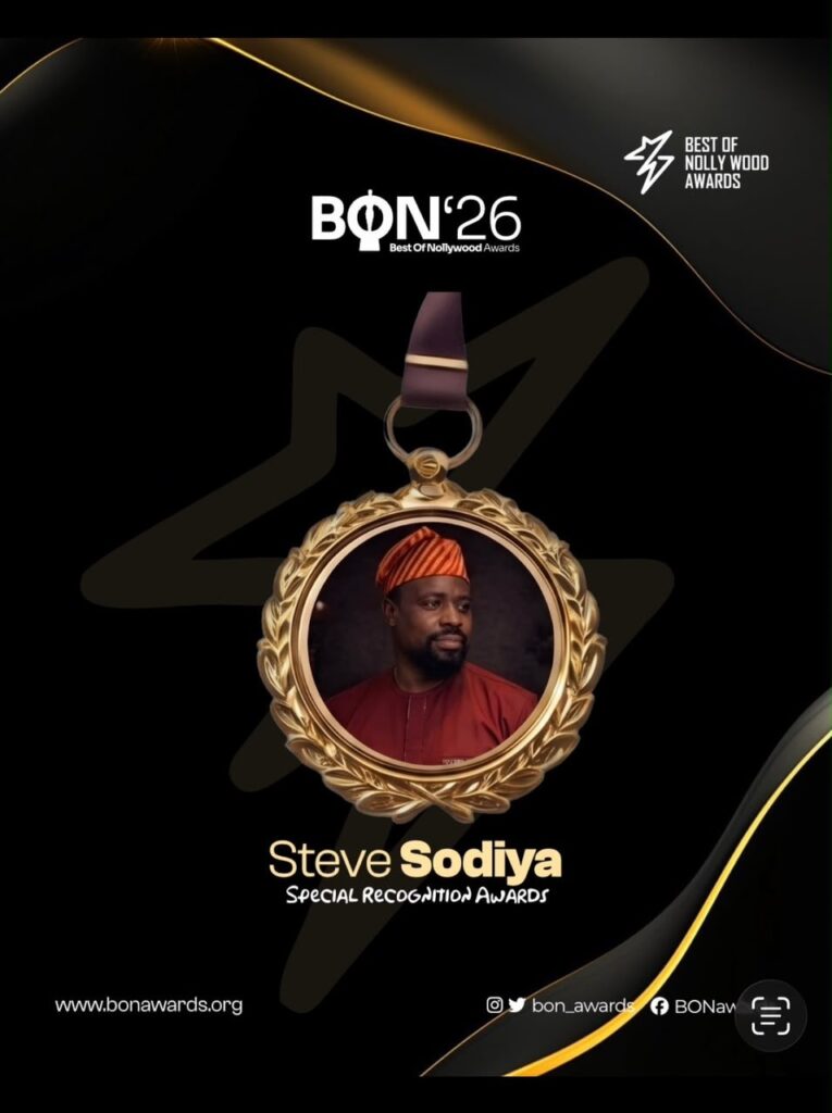 Steve Sodiya honoured with a Special Recognition Award at the 2026 BON Awards.