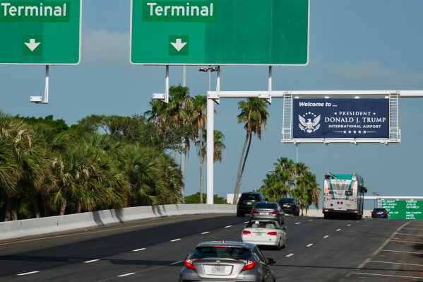 Palm Beach International Airport Renamed President Donald J. Trump Airport