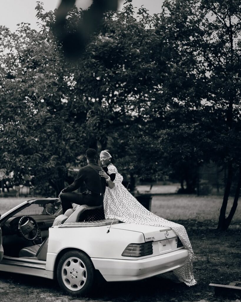 Peller and Jarvis pose together during their pre-wedding photoshoot-2