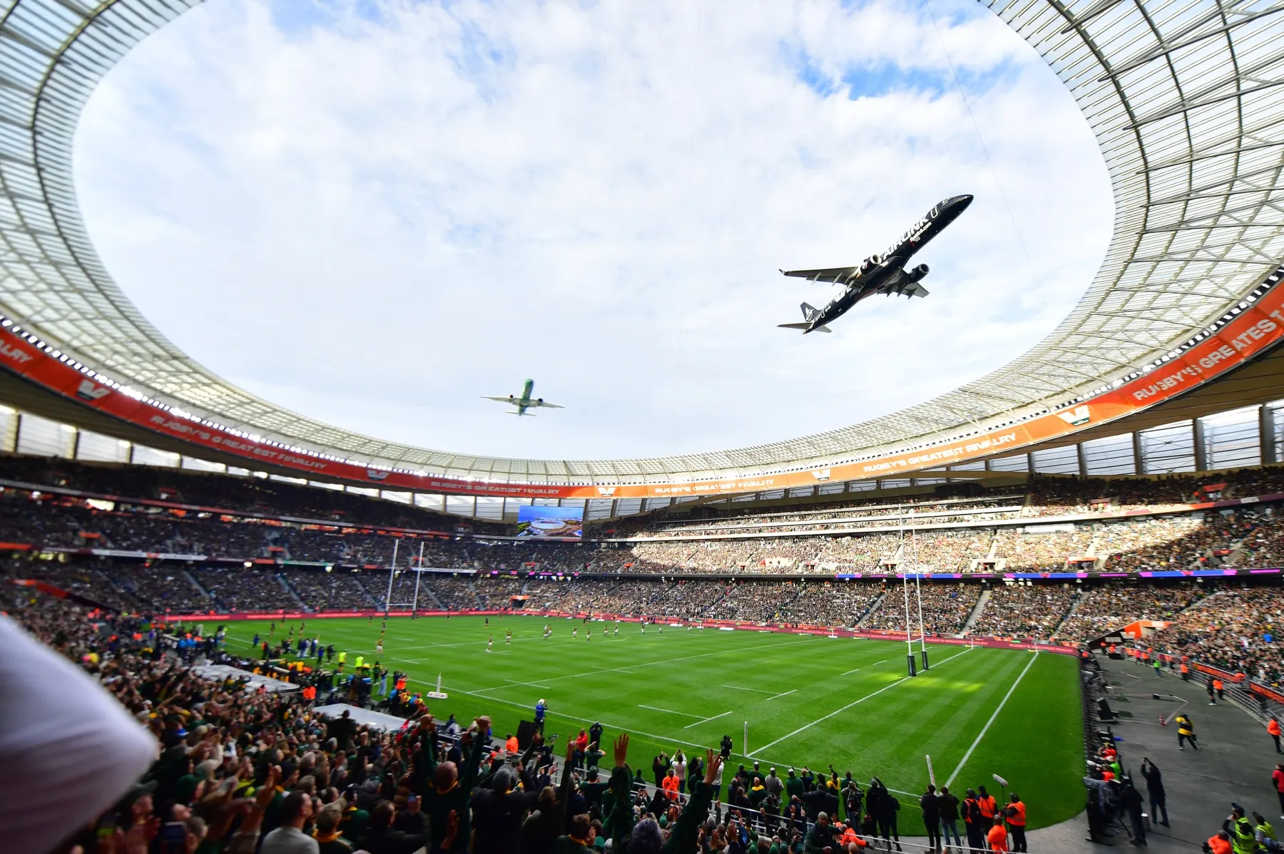 Airlink Defends Low Flypast Over Cape Town Rugby Match