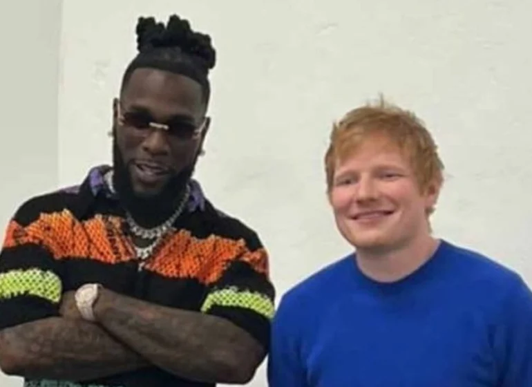 Burna Boy credits Ed Sheeran for Shakira World Cup anthem feature