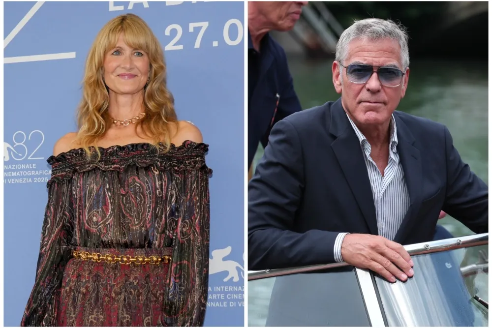 Laura Dern to Deliver Laudatio Speech Honoring George Clooney at Venice Film Festival