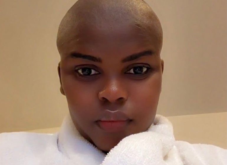 Jarvis explains why she shaved her hair ahead of white wedding