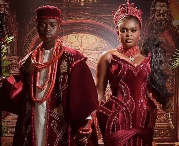 TikTok Stars Peller and Jarvis Exchange Vows in Lagos