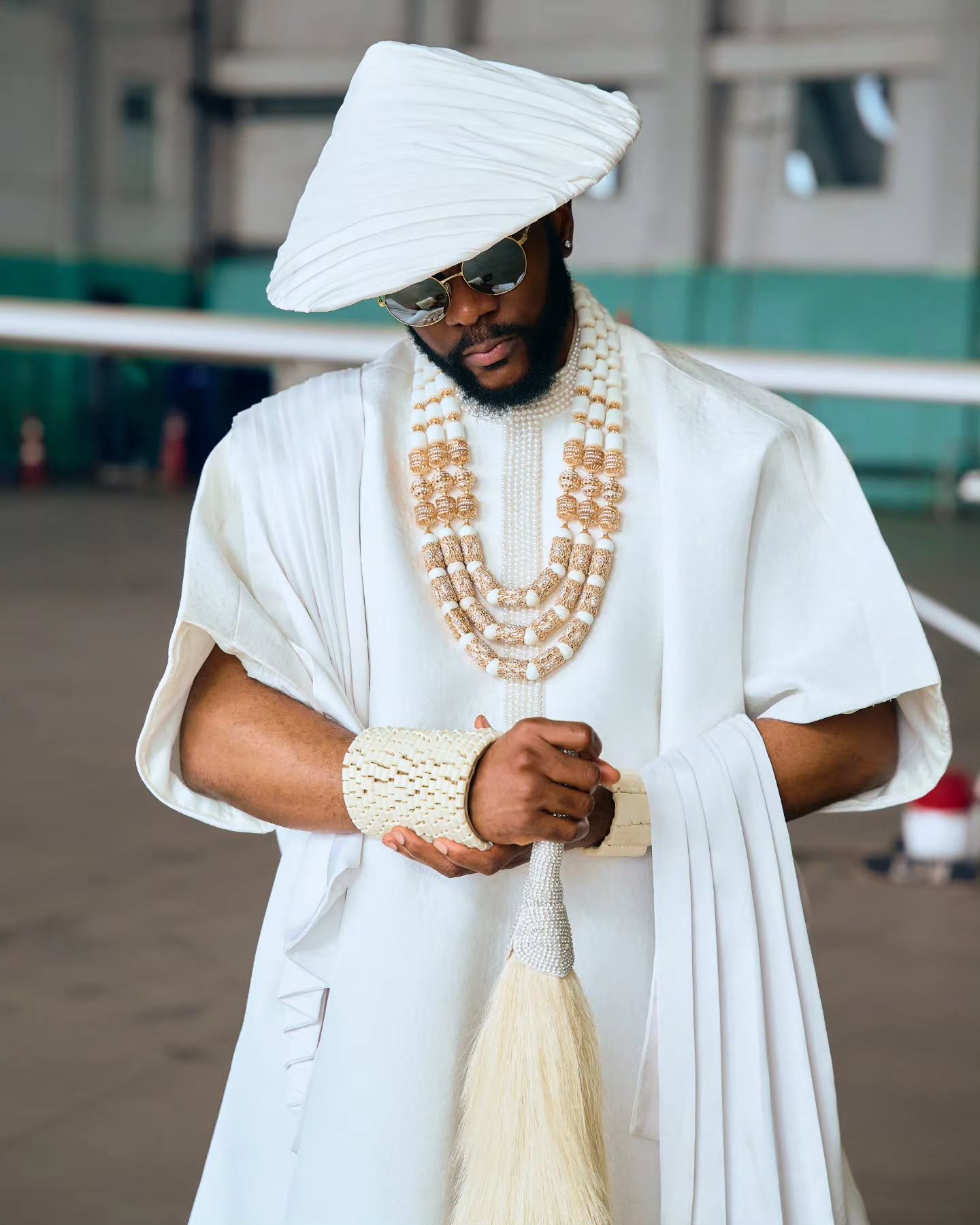 Ebuka Obi-Uchendu Blends Japanese Inspiration With Nigerian Regal Style for BBNaija Show