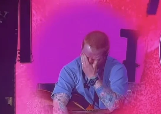 Ed Sheeran breaks down on stage, says family ‘abandoned’ him over tour controversy