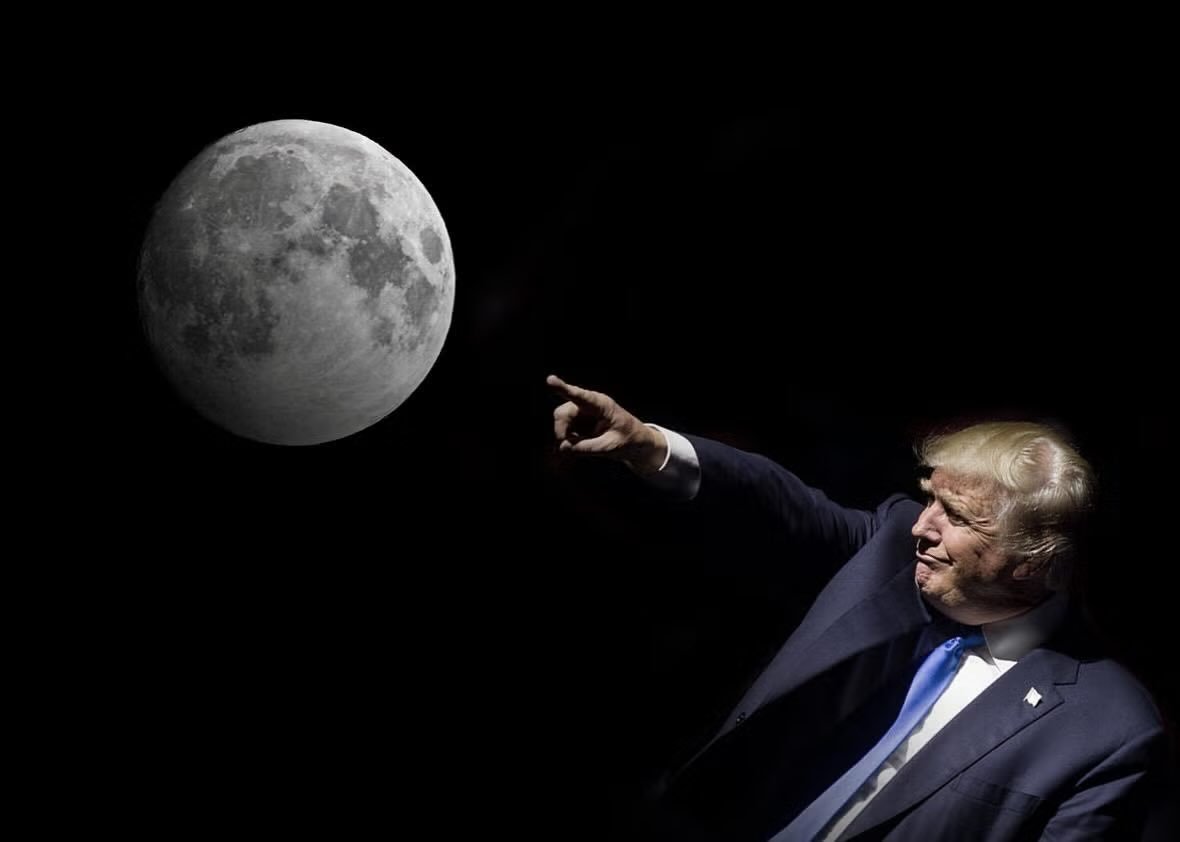 Trump Moon Claim: Donald Trump Says “The Moon Is Ours”