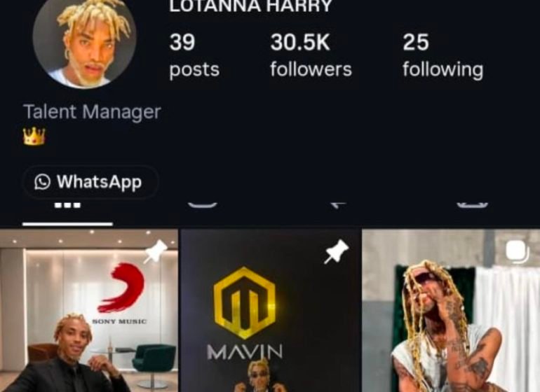 Mavin disowns Lotanna Harry, warns public against dealing with him