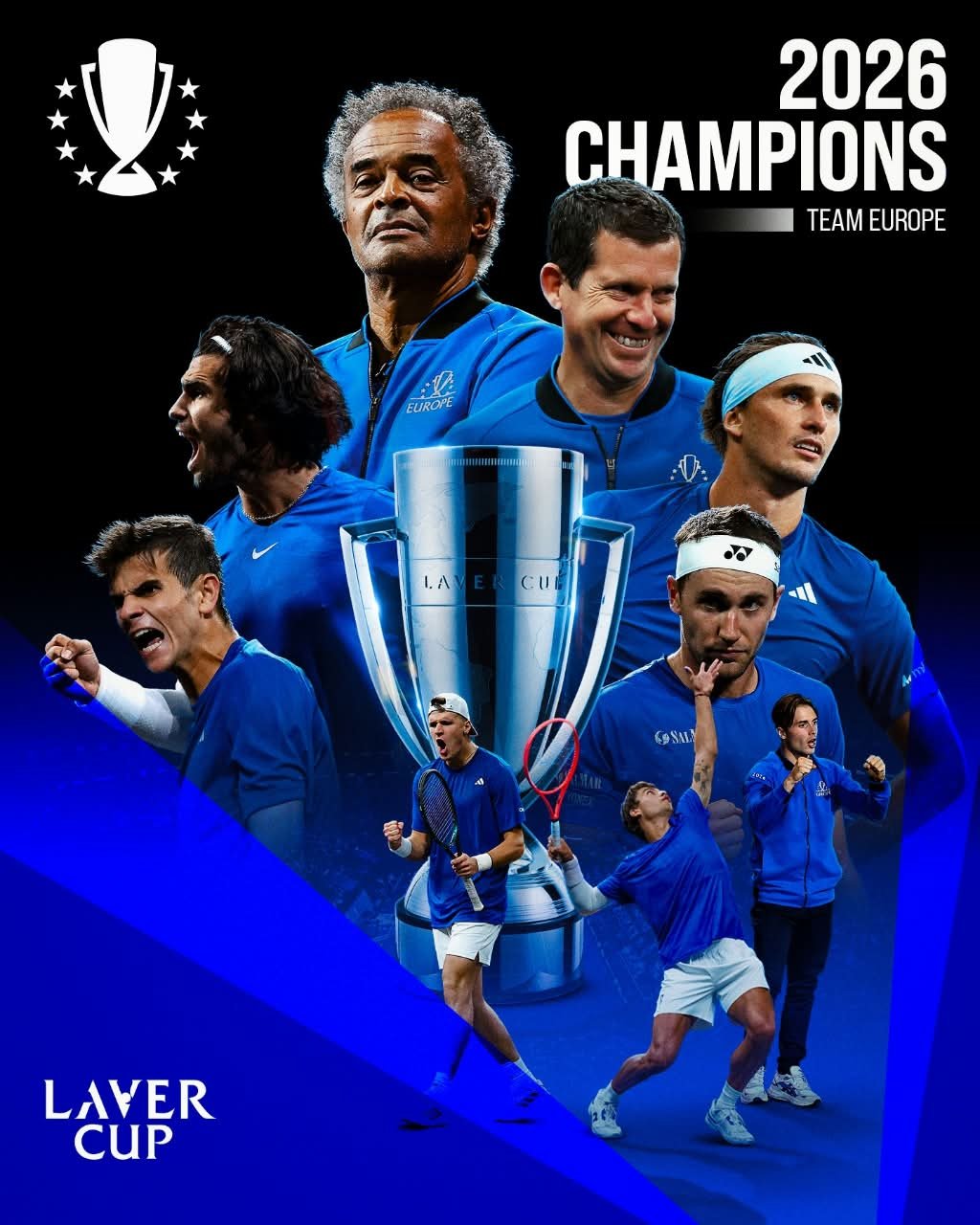 Zverev seals sixth Laver Cup title for Team Europe