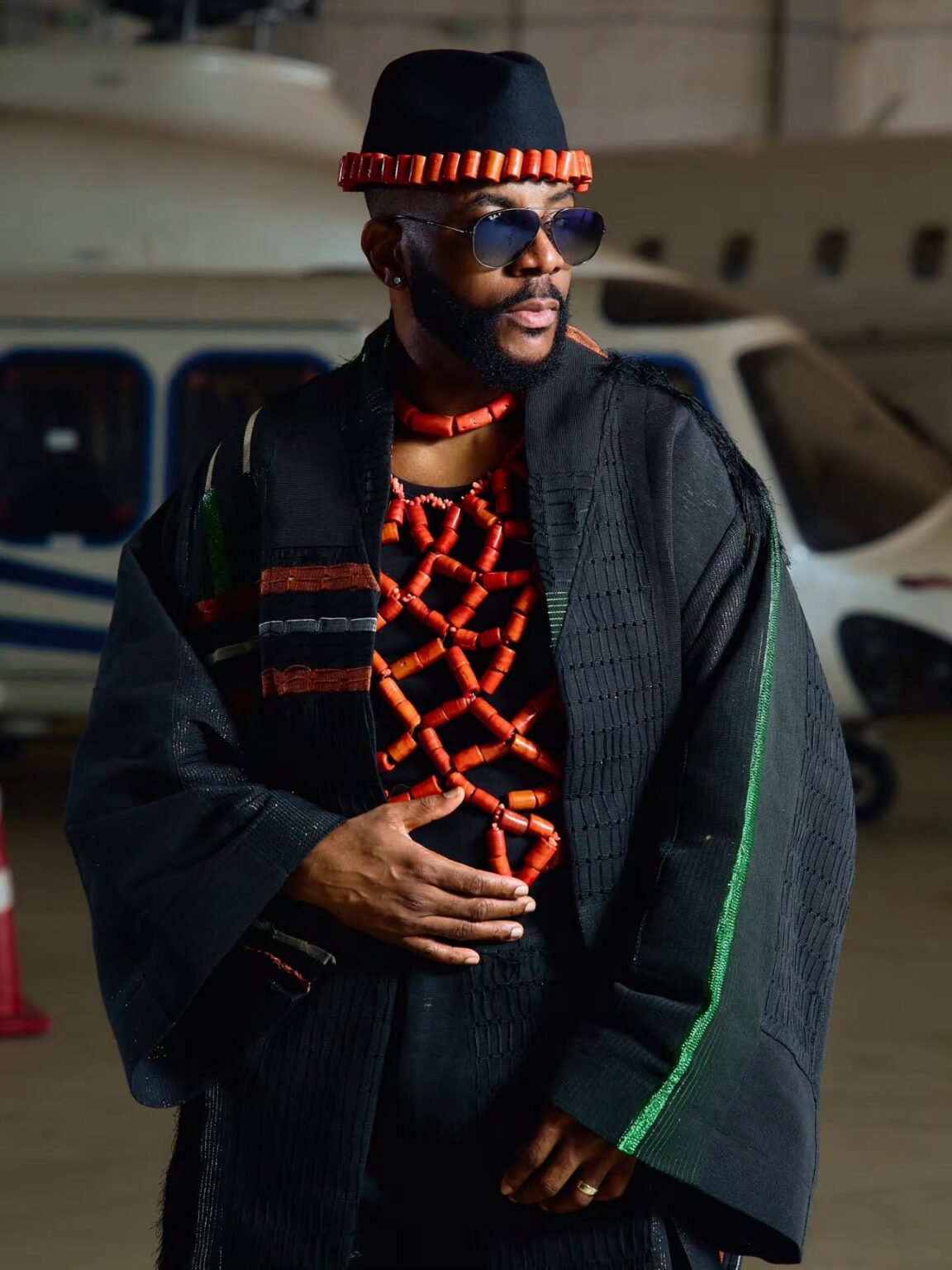 Ebuka Obi-Uchendu Brings Nigerian Craftsmanship to BBNaija Season 11 Finale in Custom Atafo