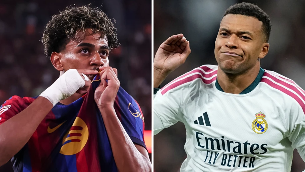 Mbappe brace fires Real Madrid past Barcelona in El Clasico