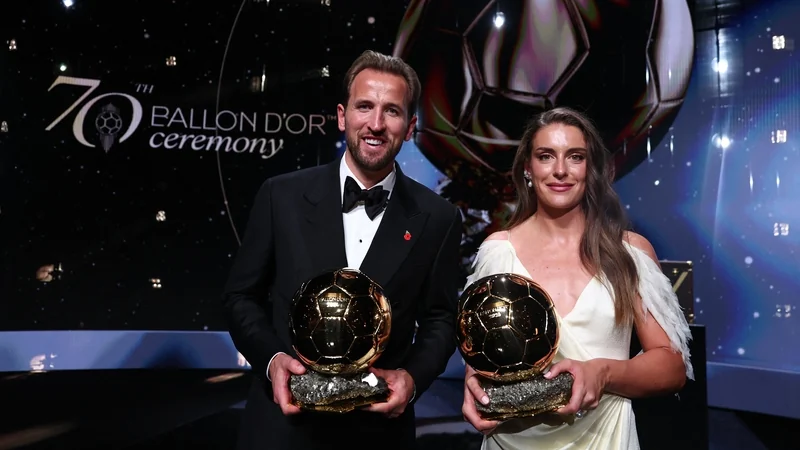 Harry Kane wins Ballon d’Or after record-breaking season, Putellas claims women’s prize
