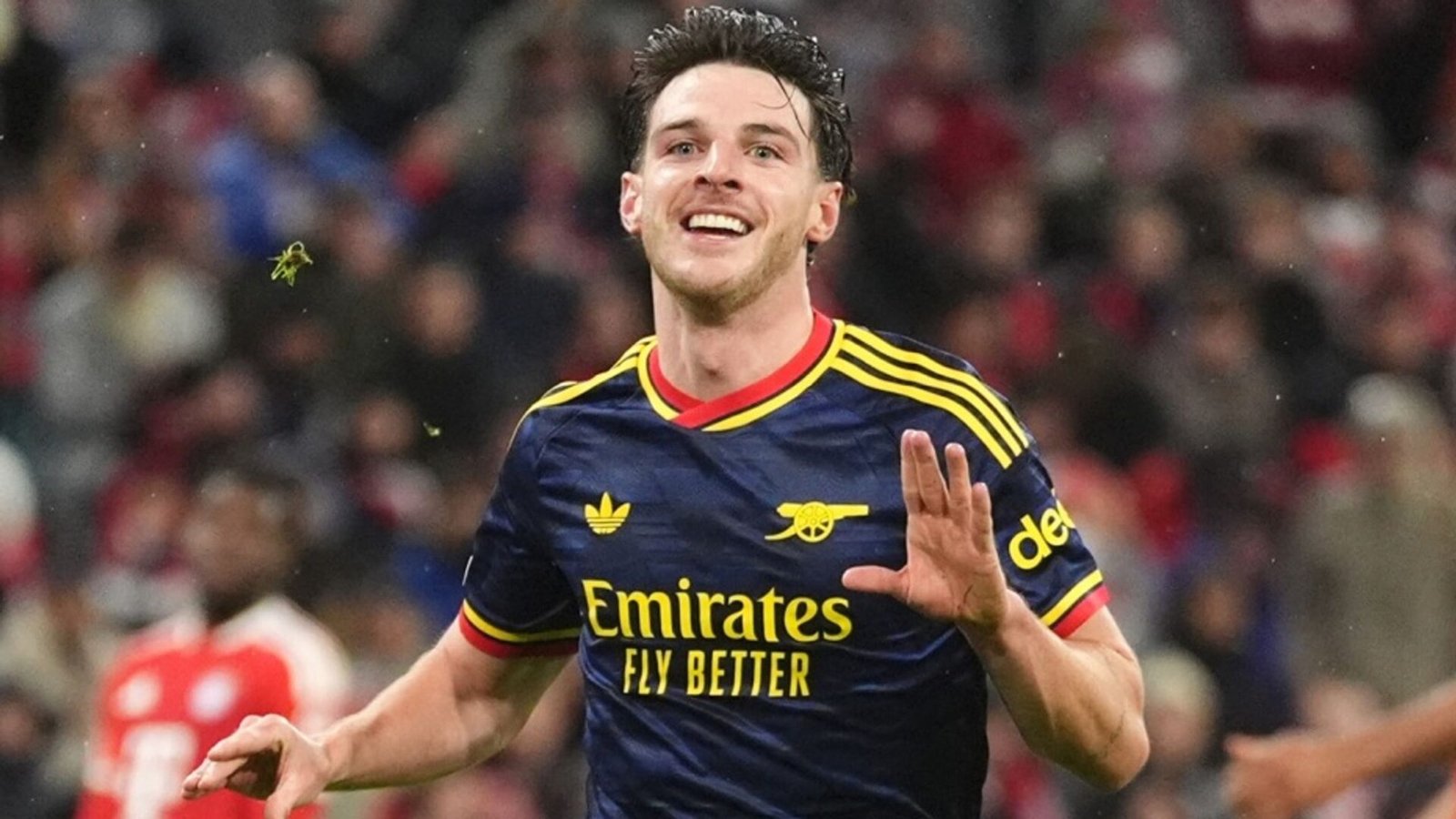 Rice earns Arsenal draw at Bayern as Real Madrid thrash Leipzig